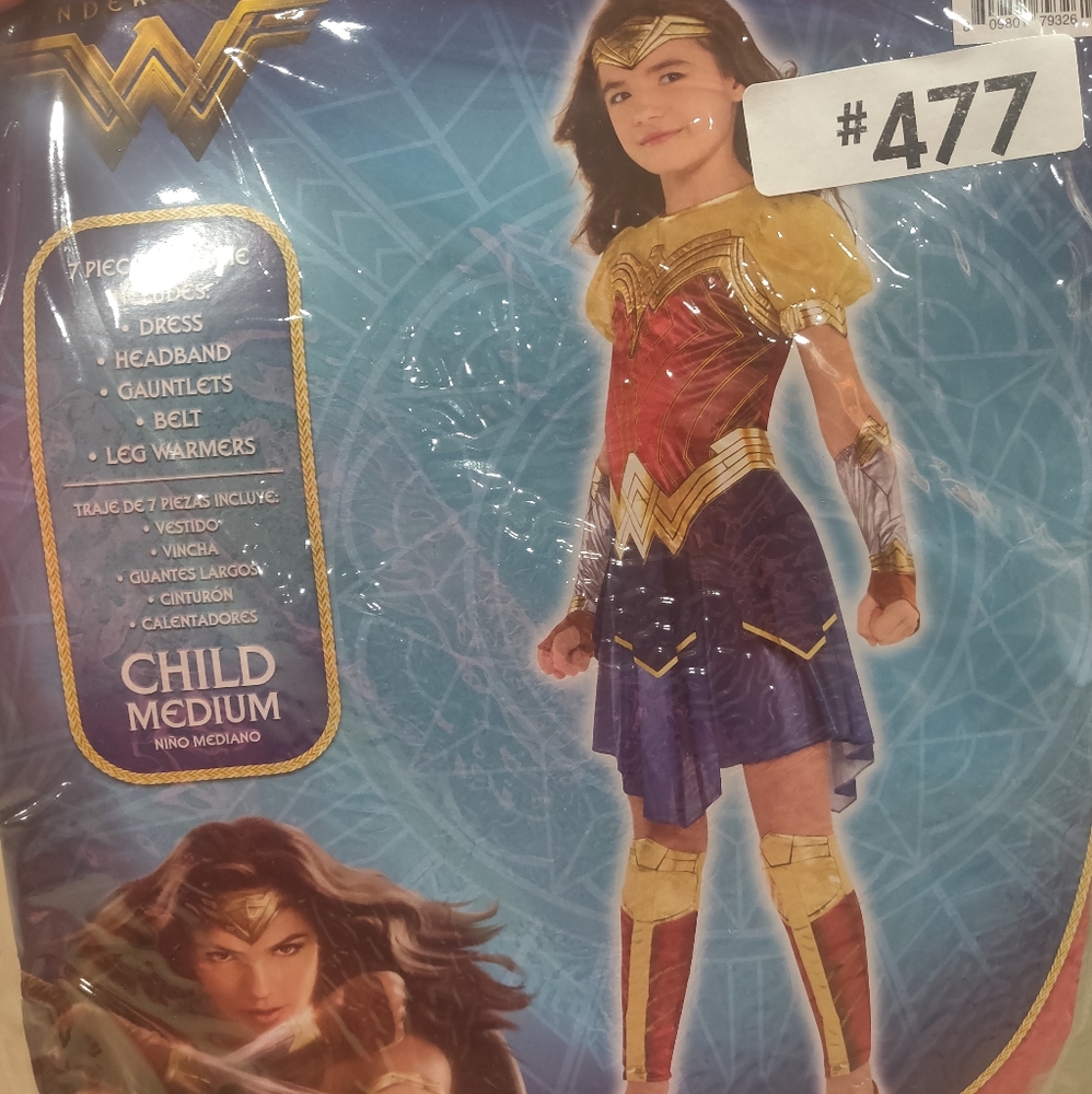 Wonder woman girls costume